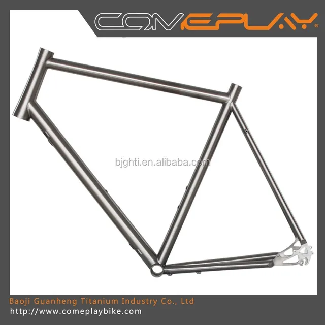 factory supplier oem titanium bicycle parts titanium track frame