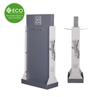 Double Sided Custom Logo Cardboard Hook Display Stand For Pet's Toy Products Promotion