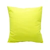 Good quality cotton solid color cushion cover plain style canvas pillow cover