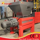 Small Double Shaft Shredder for WEEE/Dead Animal/Household Appliances/Plastics/Kitchen Waste/Confidential Destruction