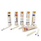 colored matchsticks promotional jar match in glass bottle custom matches sell on the spot