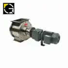 Stainless steel rotary airlock valve under the cyclone & discharge the wheat flour