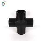 Supply HDPE inspection manhole PE corrugated drainage pipe connection fitting welding reducing cross