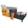 High quality four color plc control digital corrugated paperboard paper plate board carton box flexo slotting printing machine