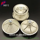 Brazed Diamond Router Bit Milling Cutter Stone Granite Marble Router Bit Marble Milling Cutter