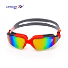 2019 Wholesale unisex one-piece ultraviolet kids googles swimming silicone