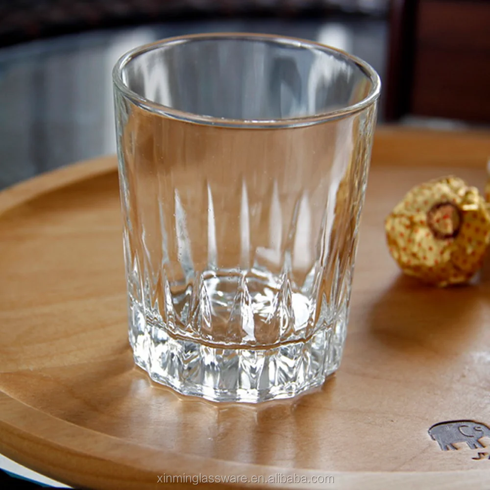 machine made whisky glass