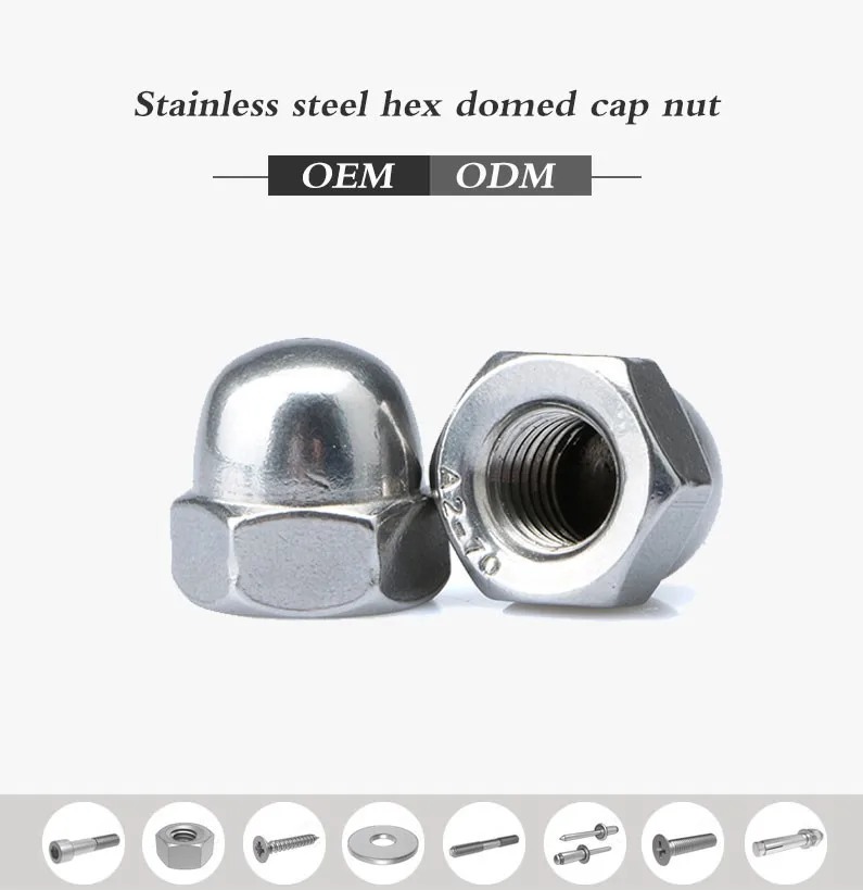 M Stainless Steel Hex Domed Acorn Cap Nut Buy Hex Domed Cap Nut