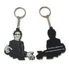 Promotion custom rubber soft pvc keychain maker