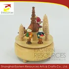 Handmade Wooden Nature Christmas Music Box