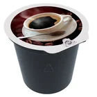 Food grade safety empty K CUP for packing coffee powder