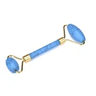 New innovative products Beauty & personal care semi-precious blue turquoise Jade Rollers for skin care