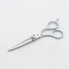 Professional 2CR14 Stainless Steel Straight Blade Hair Cutting Scissors Barber Shears