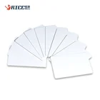 Smart Cards rewritable rfid member card Customized Blank white Card