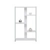 Hot Promotional Bookcase E1 Mdf White Bookshelf