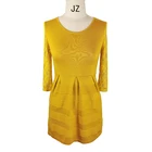 EF9096 Women's Lace Pullover 3/4 Sleeve Knit Dress