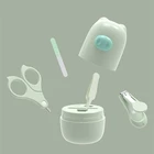 2019 New Pig Safety Infant Beauty Tools Set Scissors Baby Nail Care Suits