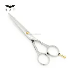 LT12-55 Professional japanese steel 5.5 inch beauty salon shears hair cutting scissors