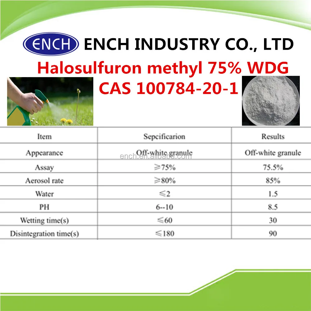 Halosulfuron Methyl Wdg Cas Buy Halosulfuron Methyl