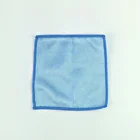 Wholesale High Quality Blue Tiny Microfiber CLeaning Cloth For Stainless Appliances Phone Screen Glass cleaning cloth