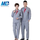 Unisex 35% Cotton 65% Polyester Factory Used Breathable Work Wear Uniform, Custom Workwear