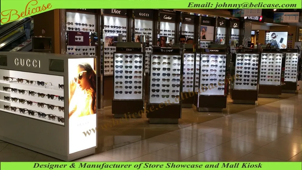 sunglasses kiosk display