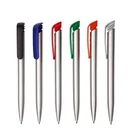 Simple design retractable promotional ball pen