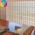 Day and night adjustable insulated vertical sheer window blind for home decors