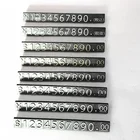 wholesale plastic display card holder retail luxury Mini Acrylic Jewelry price cube