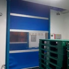 2019 shenzhen factory motor system pvc high speed roll up door with cheap price