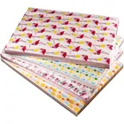 Wholesale customized printed Logo greaseproof wrapping wax coated paper
