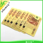 Gold Foil Paper Special Poker Card / Euro Design Gold Playing Cards