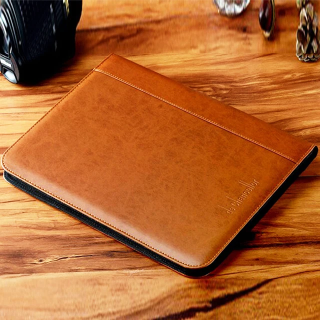 2016 Luxury Series Leather Material calculator Style Brown Color Portfolio