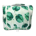 BSCI SGS factory clearance pattern makeup travel organizer cosmetic hanging toiletry bag