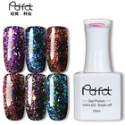 ICE MA OEM Imported Luxury Galaxy UV Gel Nail Polish Private Label Flake Gel Polish with Free Sample