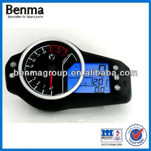 Top good universal lcd digital speedometer ,racing motor lcd digital