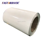 alloy 1050 white color coated aluminium coil for roofing gutter