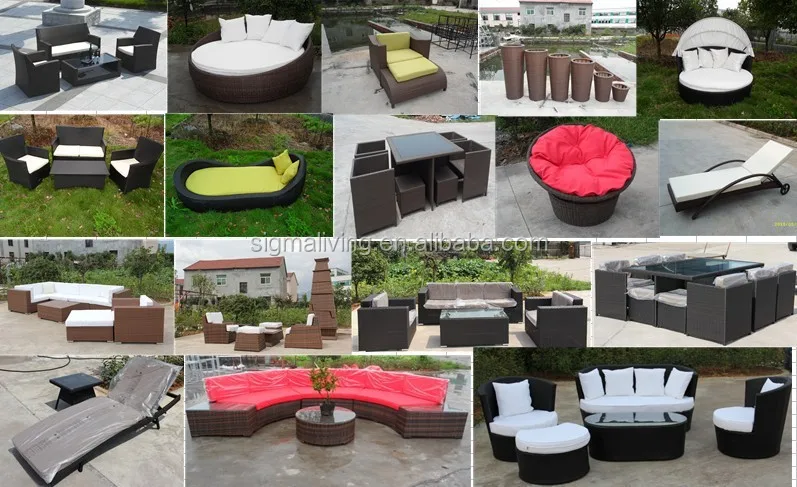 2021 Hot sale espresso country wicker outdoor patio garden parts sofa sets furniture