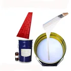 rtv 2 white liquid silicone rubber mold making for concrete fencing