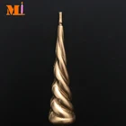Clean Working Environment Gold Colour Unicorn Horn Shape Candle For Sale