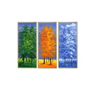 Spring Fabric Creative Painting Designs Scenery Art Tree Wall Decor Custom Stretched Canvas Print