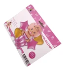 Custom 350g Art Paper Printed Card Folded Hanging Paper Head Card Packaging