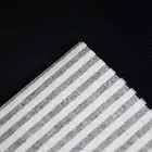 Wholesale price customized stripe canvas fiber fabric for shoes lining bags curtains canvas stripe fiber fabric