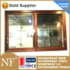 3 tracks aluminum sliding window doors