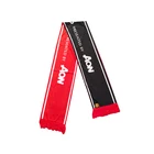 2019 polyester football fans knitted sport scarf