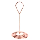 patent beautiful rose gold memo paper holder with clip