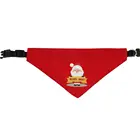 Manufacture low MOQ custom cotton printed pet dog christmas party bandana with high quality OEM