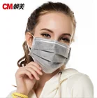 CM Non woven anti Mers 3-layer pleated dental products face mask in stock