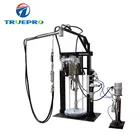 High efficiency insulating glass processing two-component sealant coating machine