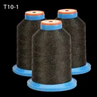 wholesale 100% polyester silver fiber conductive sewing thread
